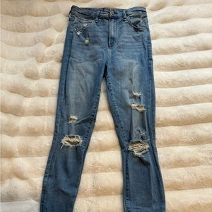 Blue Abercrombie pants size 27 4R